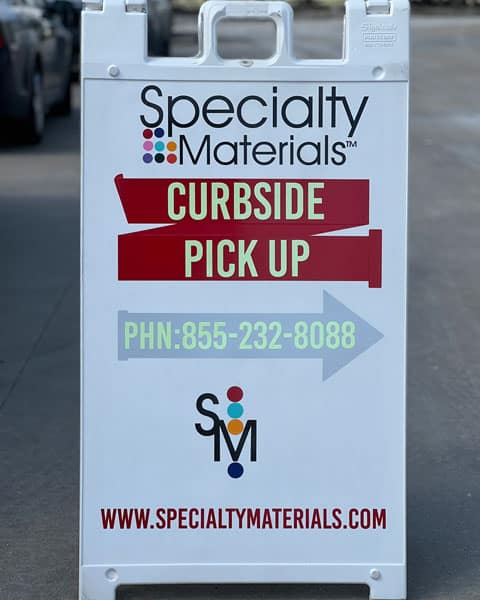 A sign made with many kinds of PSV, including Reflective and Glow in the Dark PSV, SpecialtyPSV™ Craft Vinyl and Matte Removable in daylight.